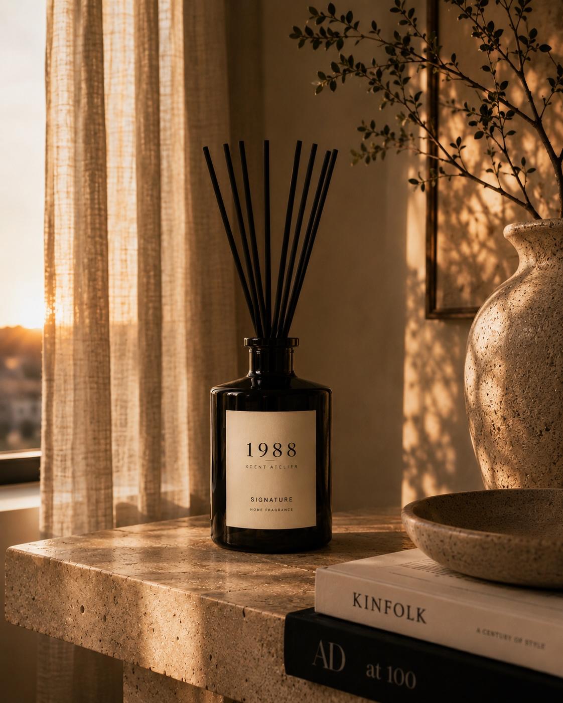 1988 Signature diffuser at golden hour